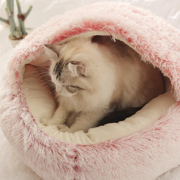 Soft Long Plush Pets Bed