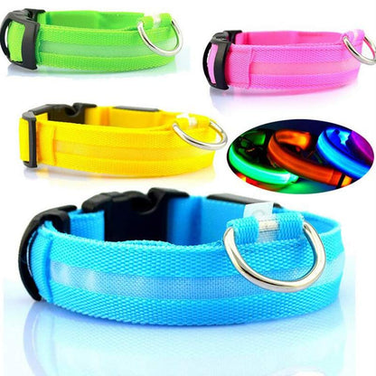 LED Pet Glow in Dark Luminous Collar