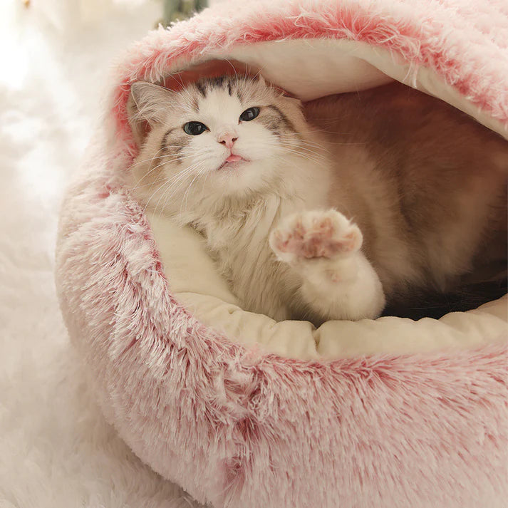 Soft Long Plush Pets Bed