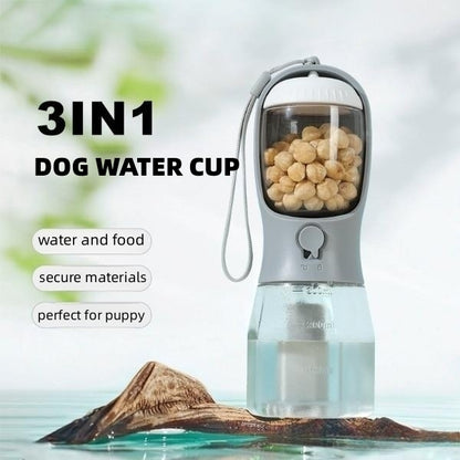 Multifunctional Portable Feeder and Water Bottle