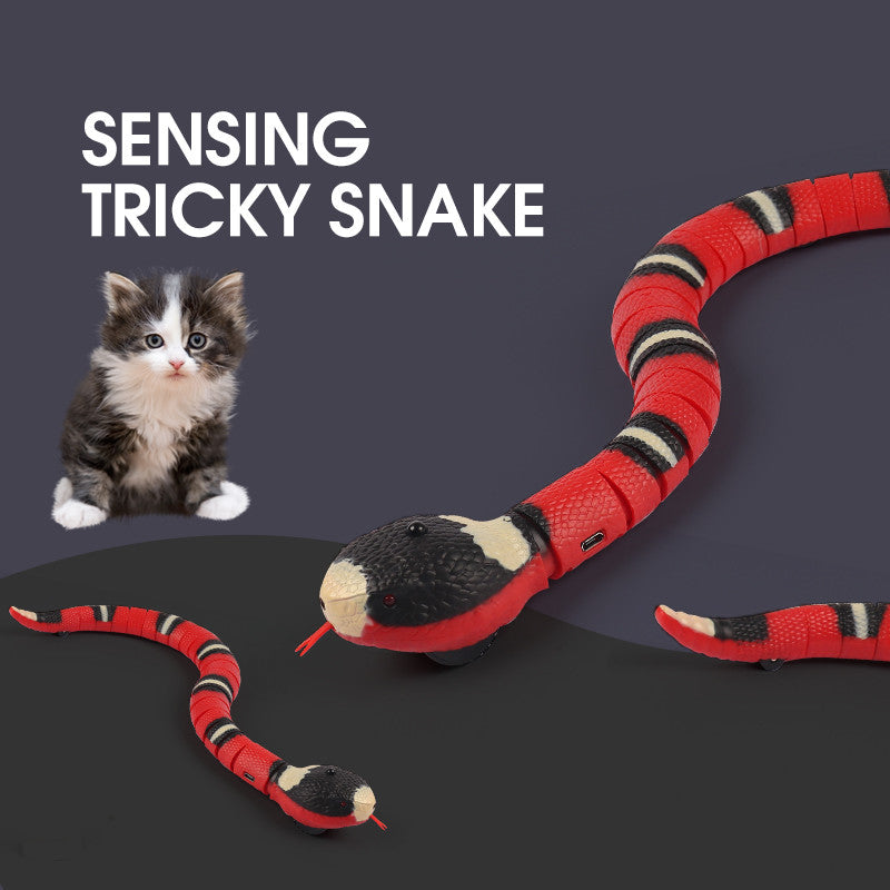 Smart Sensing Snake Cat Toy