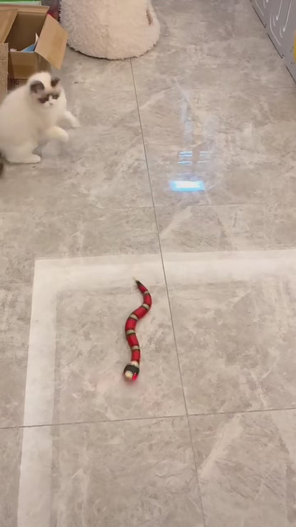 Smart Sensing Snake Cat Toy